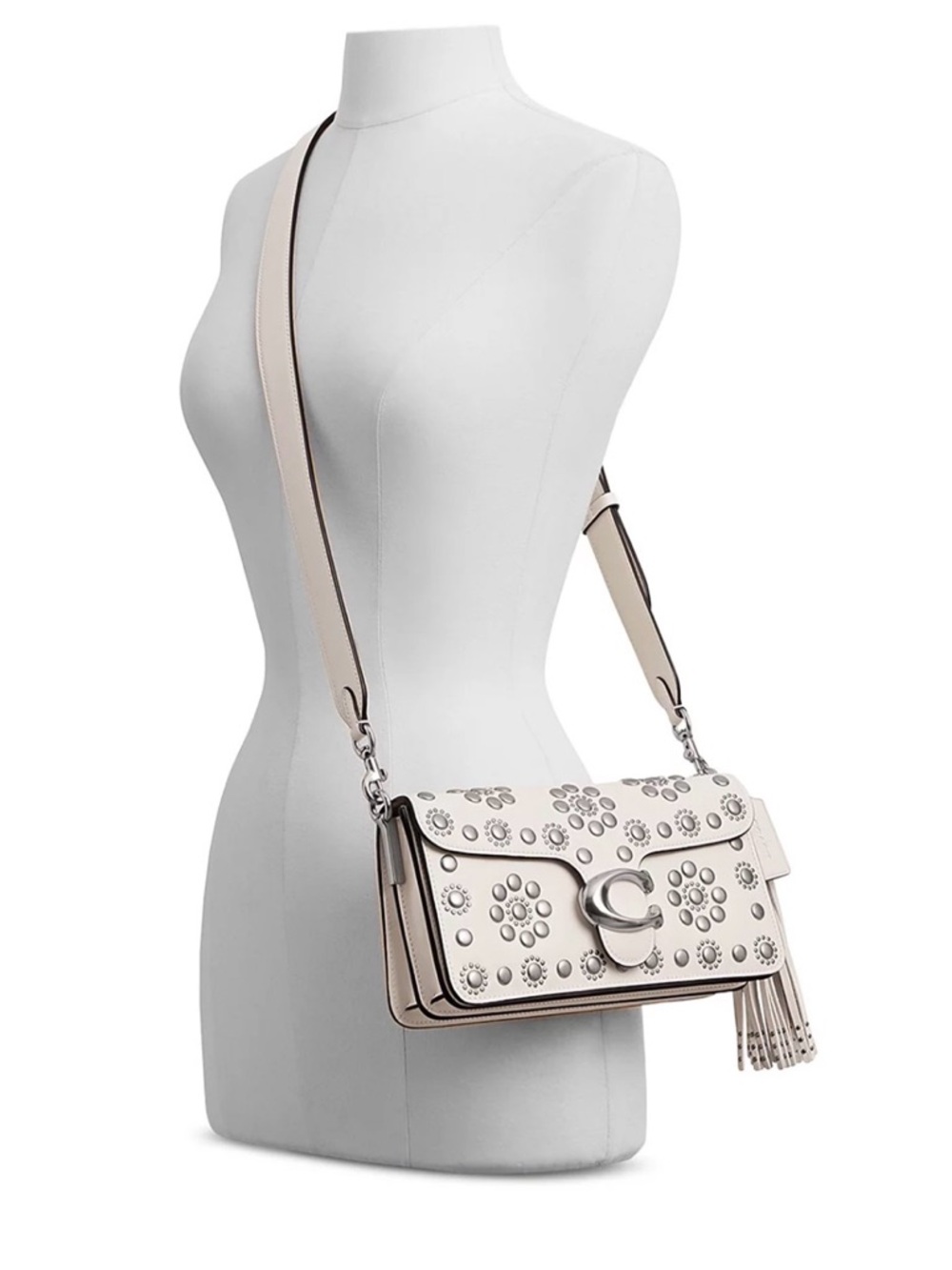 COACH
Tabby 26 Western Rivet Leather Shoulder Bag - Picture 2 of 5